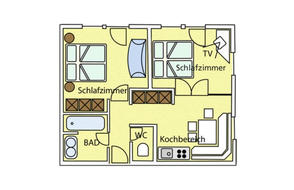 Апартаменты Landhaus Rosengartl Krimml Oberkrimml Номер фото